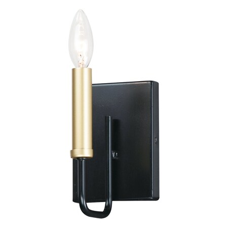 Maxim Sullivan 1-Light Wall Sconce 10251BKGLD